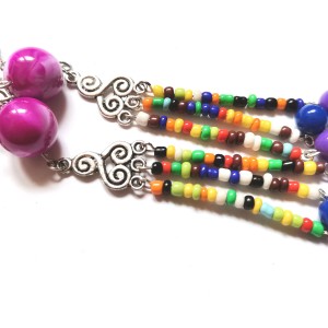 Klipsy etno boho folk