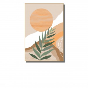 Pejzaż w stylu BOHO, grafika plik cyfrowy do pobrania, wydrukuj jak chcesz