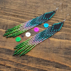 Kolczyki Koralikowe Colorful Boho