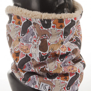 Komin BULDOG bulldog francuski PREZENT