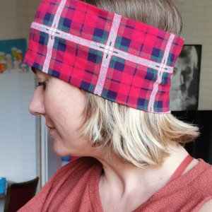 Opaska damska bawełniana