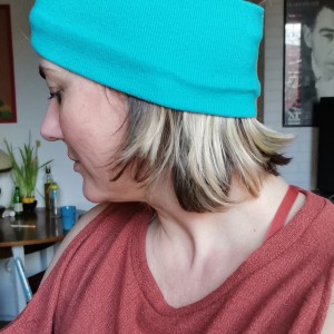 Opaska damska bawełniana