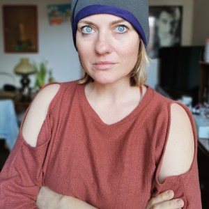 Opaska damska bawełniana