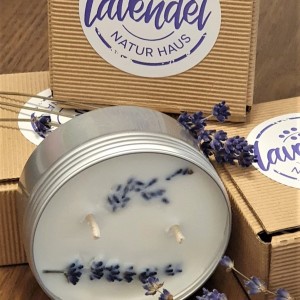 Lavendowa świeca sojowa