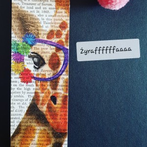 Zakładka do książki Żyrafa