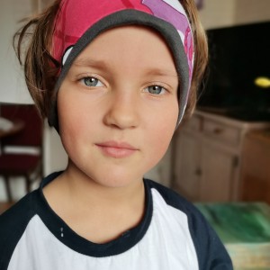 Opaska dla dziewczynki na 4-7lal