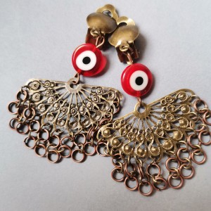 Klipsy flamenco oko opatrzności