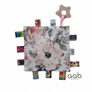 Szmatka sensoryczna Kwiaty z gryzakiem (403761)