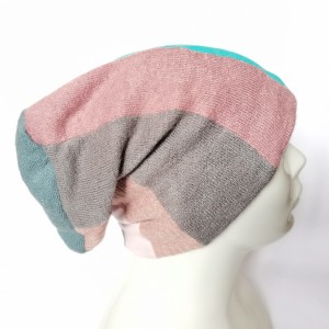 Czapka damska  patchworkowa