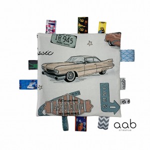 Szmatka sensoryczna Auta Retro (404153)