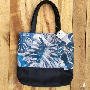 Torebka na ramię Liść Monstery Black