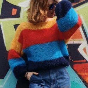 Sweter KOLOROWY PTAK