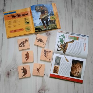 układanka dinozaury