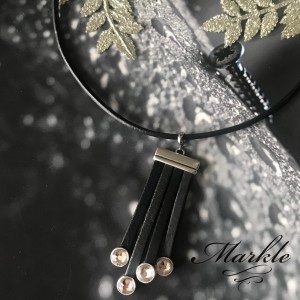 Naszyjnik z kolekcji black and shine