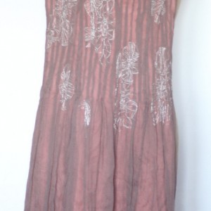 Plisowane cudo na ramiączkach D1