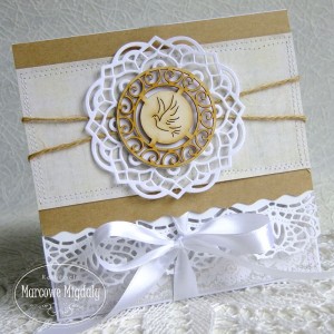 Kartka kopertowa na komunię/konfirmację