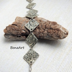 Bransoletka "Stare srebro"