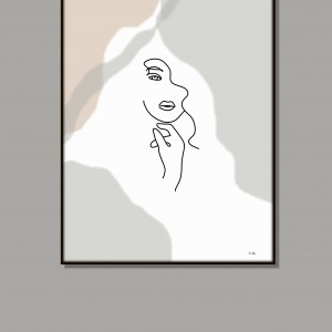 Grafika "Kobieta", plik cyfrowy do pobrania, wydrukuj jak chcesz