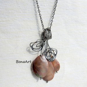 Zawieszka, wisior "Muszlowy"