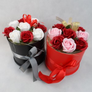 Kwiaty róże mydlane