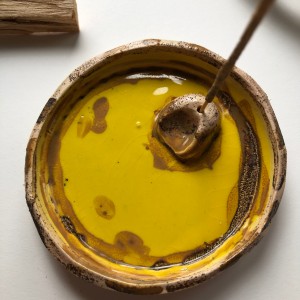 PALOLOPULI podstawka na kadzidełko i palosanto