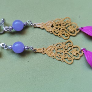 Klipsy etno boho orient