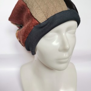 Czapka wiosenna patchworkowa