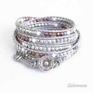 Bransoletka boho Sandalwood