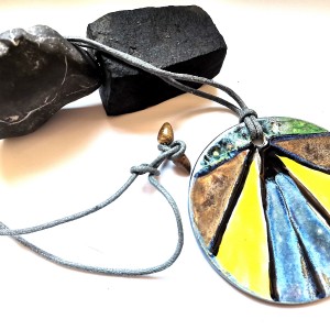 Naszyjnik ceramiczny duży