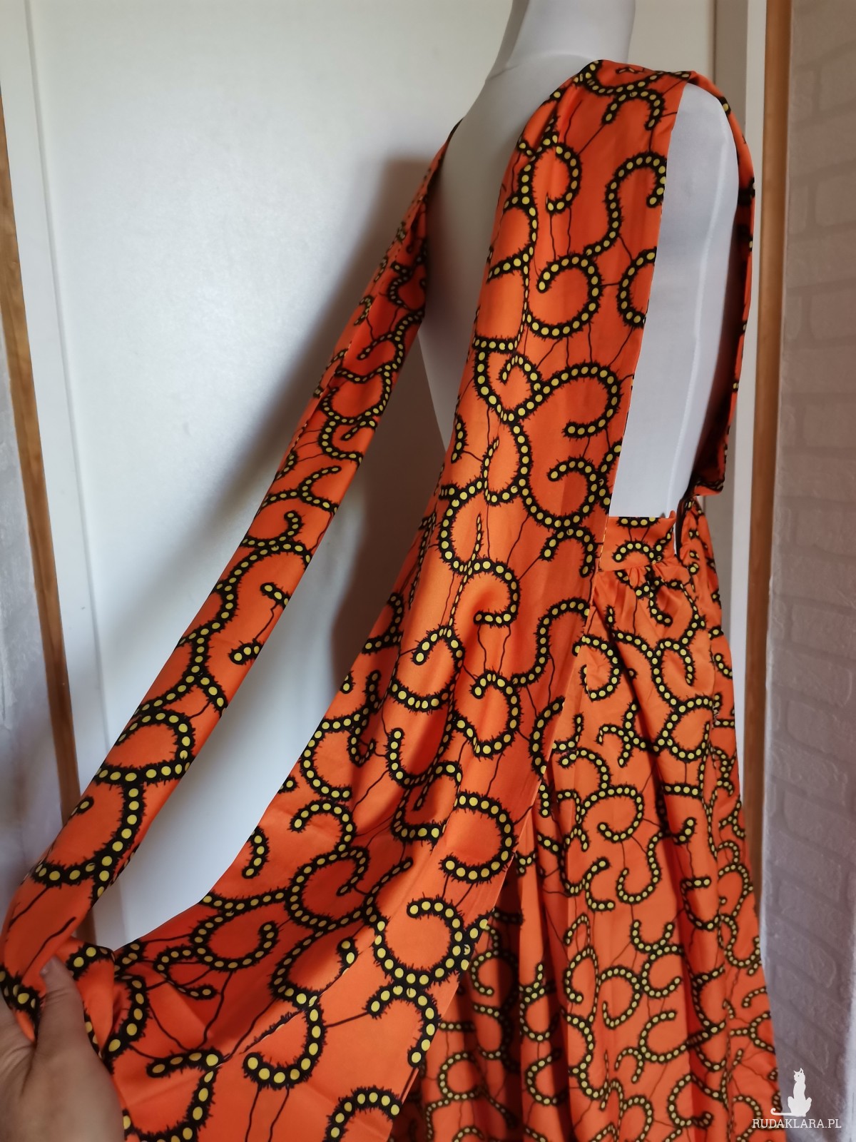 sukienka  kolorowa afrykański  M