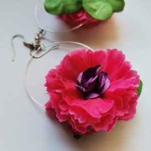 Kolczyki lekkie kwiaty