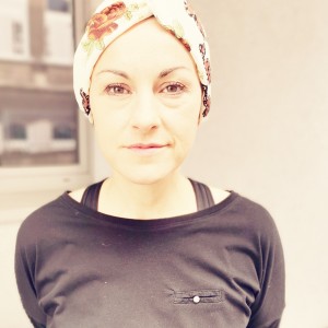 Opaska cmszeroka turbanowa