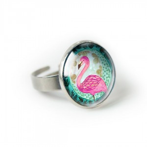 Flaming pierścionek