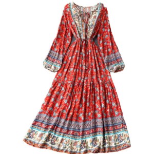 sukienka rozmiar m folkowa