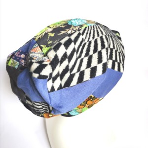 Czapka kolorowa  patchworkowa