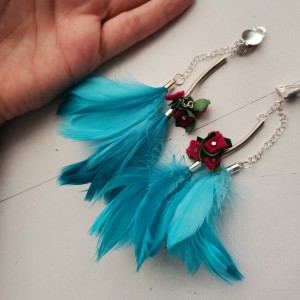 Klipsy etno boho folk