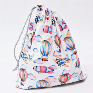 Worek na buty worek na kapcie do przedszkola do szkoły worek szkolny na ubrania samoloty