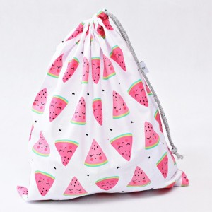 Worek na buty worek na kapcie do przedszkola do szkoły worek szkolny na ubrania arbuzy