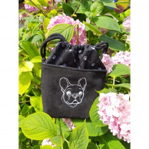 Saszetka na smaczki buldog francuski