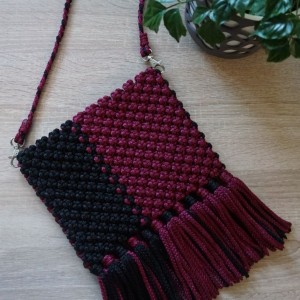 Torebeczka boho zapinana na magnes