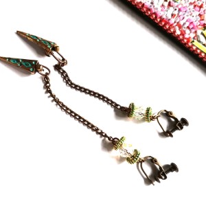 Klipsy lekkie wiszące