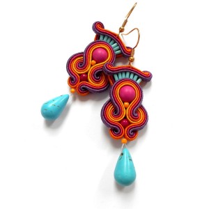 indyjskie kolczyki sutasz