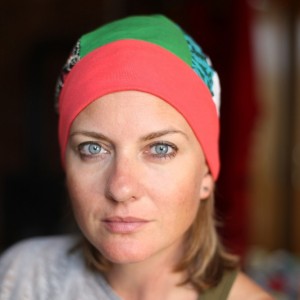 Czapka kolorowa  patchworkowa