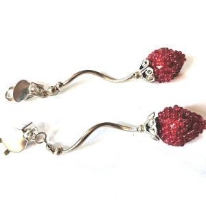 Klipsy poziomki polecam box x1