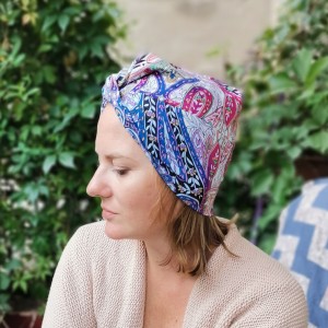 Turban uniwersalny dzianinowy