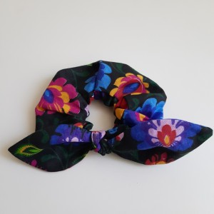 Gumka scrunchie z kokardką
