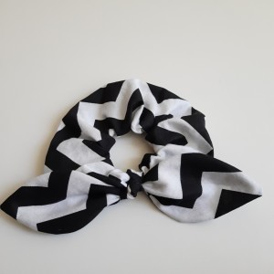 Gumka scrunchie z kokardką