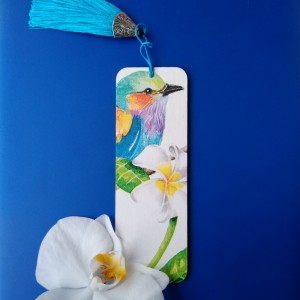 Zakładka do książki Kolorowy ptaszek