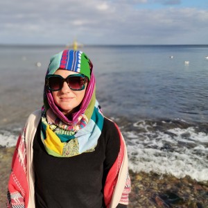 Komin patchworkowy kolorowy