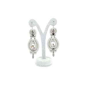 Szare kolczyki sutasz - Tulip